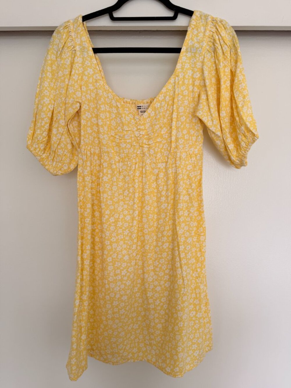 Billabong Daisy Mini Dress in yellow